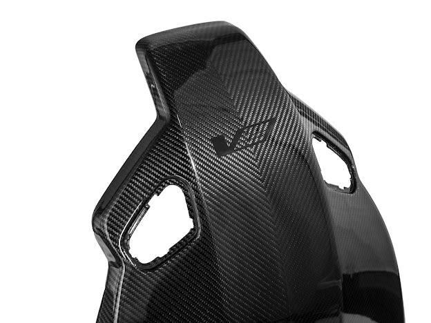 2016+ CADILLAC CTS-V3  | RECARO CARBON FIBER SEAT REAR PANEL COVER REPLACEMENT (DRIVER AND PASSENGER)